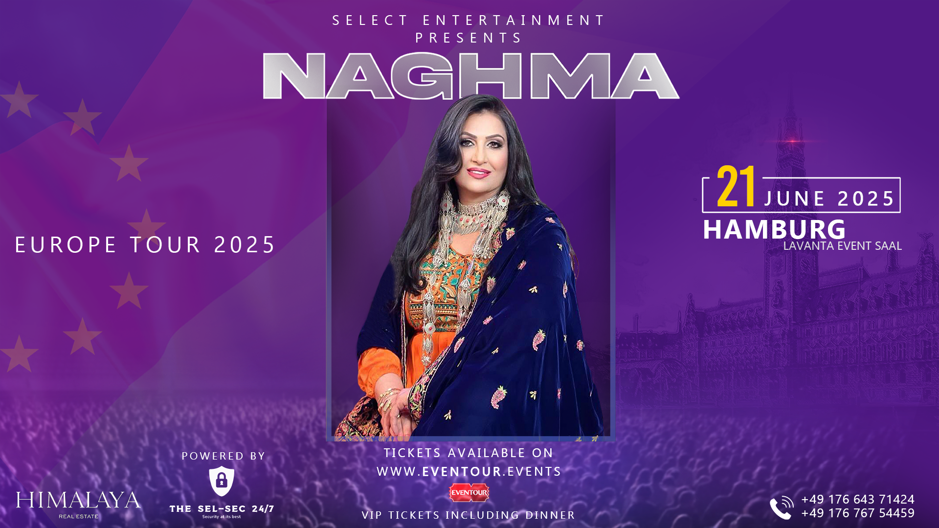 NAGHMA LIVE CONCERT IN HAMBURG