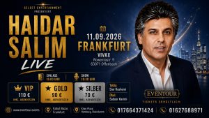 HAIDER SALIM lIVE CONCERT IN FRANKFURT